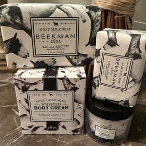 Bundle~ Beekman 1802 Whipped Body Cream and Goat Milk Soap(2)
